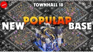 NEW TOP 10 BEST Town Hall 18 (TH18) Base Layout + Copy Link 2025 | TH18 WAR BASE | Clash of Clans