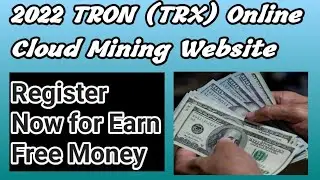 TRX cloud mining丨trx mining calculator丨Free TRX earning website丨New cryptocurrency website