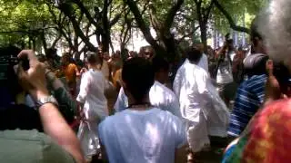 Hare Krishnas at the NATO Protest in Chicago