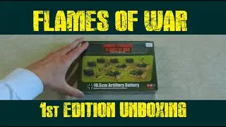 Flames of War: Unboxing Old 1st Edition Stuff