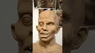 Sculpting a Jason Voorhees part 4 mask