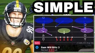 Нашивка Nickel 3-3 Cub Defense Post (Madden 26)
