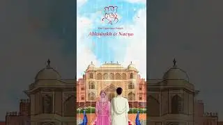 Video ID - 1129 Stunning Save the Date Video | | Digital Wedding Video Invitation | Celebrare