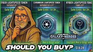 Are Lightspeed Tokens Worth Buying in Star Wars Galaxy of Heroes?