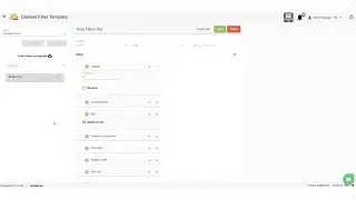 Dataset Autofilters Data Editor Importing & Exporting