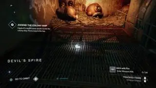 Destiny - every hidden Ghost scan ( Cayde's Stash mission )