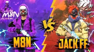 M8N ⚔️ JACK FF | 1 VS 1 | Full Gameplay | مستقعدين ضد جاك واحد ضد واحد