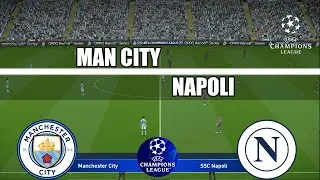 Manchester City vs Napoli | UEFA Champions League 2025/26 | Full Match Simulation