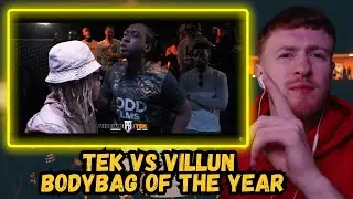 BODYBAG OF THE YEAR!! | Villun vs Tek | Premier Battles | Rap Battle