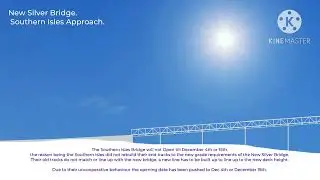 Silver Bridge Opening date pushed to December due to Construction Delays.