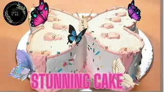 Create Your Own STUNNING Butterfly Shape Cake!