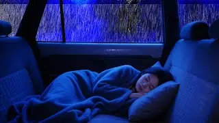 Soothing Rain Sounds and Gentle Thunder for Sleeping Fast and Removing Insomnia
