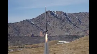 Estes Star Orbiter (Dual Deploy) - G25W to 2,180'