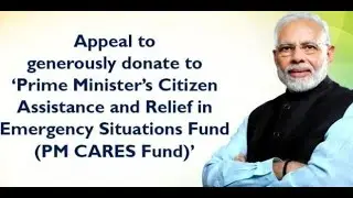 PM Relief Fund Donate Covid-19