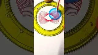 Spirograph Masterpiece ✨ Relaxing Art #spirograph #relaxingarttherapy #satisfying #shorts