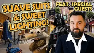 PUTTING SHOP LIGHTS WHERE!? 😳 YORK SUIT SHOP 🤵