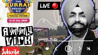Ammy Virk Live || The Burrah Project 3.0 || New Delhi