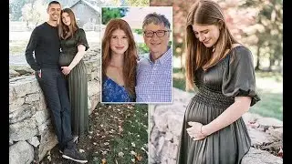 Bill Gates Daughter Jennifer Gates Pregnant With First Baby as She Debuts Baby Bump in Thanksgiving