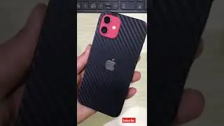 Carbon Fiber Skin for IPhone 12 || IPhone Case #apple #shorts