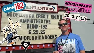 Blink-182 Live in Tampa I 2025 VIP Missionary Impossible Tour