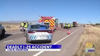 Deadly crash near Pikes Peak International Raceway temporarily closed northbound I-25