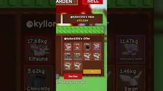 Trading My Rainbow Hatched Dilophosaurus For Win? #gag #growagarden #roblox