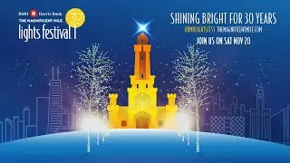 The 2021 BMO Harris Bank Magnificent Mile Lights Festival