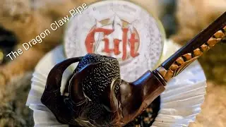 The Dragon Claw Pipe! With Cult Blood Red Moon Pipe Tobacco 