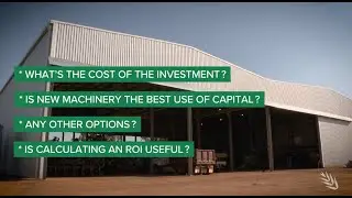 Machinery Investment | what to ask your financial adviser