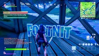 Search the Hidden 'T' in the Trick Shot Loading Screen Fortnite Chapter 2 Trick Shot Challenge Guide