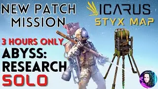 ICARUS - New update mission - Abyss Research - The Ring - 3 hours only - SOLO - STYX map