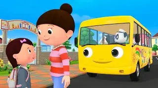 Back to School - The School Bus Adventure | Fun Baby Songs | Classic Baby Songs