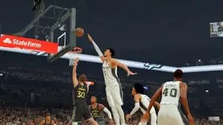 NBA 2K26 Stephen Curry 19 PTS Court side Highlights NBA CUP🏆WARRIORS vs SPURS | My Career #warriors