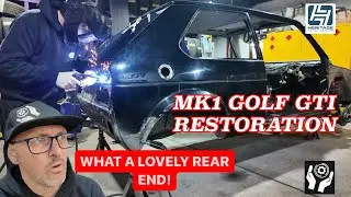 Ep6 1983 MK1 VW GOLF GTi Restoration - paint and bodywork.