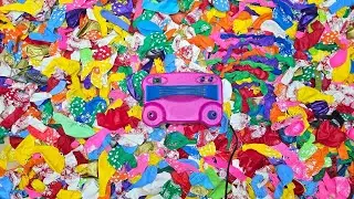Crisp & Satisfying! ASMR Colorful Print Balloon Completion Pops
