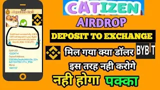 Catizen Deposit to exchange।। Catizen deposit to binance।।catizen deposit to bybit।। 2 Catizen