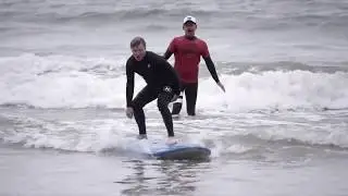 Learn to Surf Team Building Outing Santa Barbara