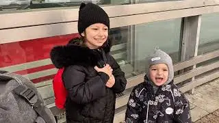 Наши зимние каникулы в Крыму закончились. Вернулись в Москву. 🏙️