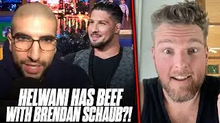 Ariel Helwani Tells Pat McAfee He Has Major Beef With Brendan Schaub