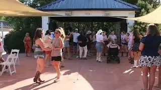 Molly Lovett on Stage at Defiance Ridge Winery