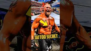 Brock Lesnar Chest Tattoo Meaning Revealed in WWE 😱 #wwe #wweraw #wrestling #brocklesnar