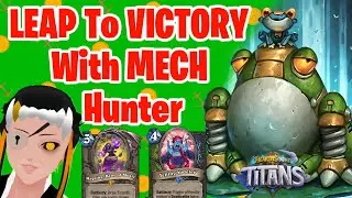 Mech Hunter's POWER Cant Be CONTAINED! | Standard TITANS Hearthstone Hunter Deck