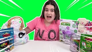 TESTANDO E AVALIANDO 6 KITS DE SLIME! QUAL VC COMPRARIA?