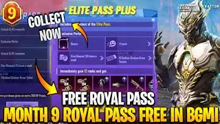FREE MONTH 9 ROYAL PASS IN BGMI | HOW TO GET FREE ROYAL PASS IN BGMI | GET FREE RP IN BGMI