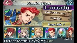 GHB/BHB quests : Anna & Matthis Vs. Matthis (F2P units No SI but Seals)