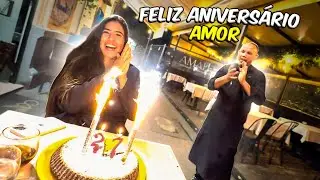 FIZ UM ANIVERSÁRIO SURPRESA PRA MINHA NAMORADA