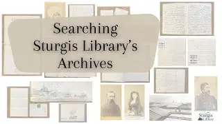 Searching Sturgis Library's Archives