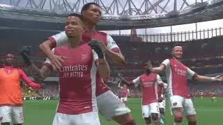FIFA 22, winning goal from Gabriel Jesus!!