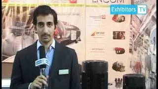 ENCOM's vast range of Industrial Equipments on display (Exhibitors TV Network @ POGEE 2012)