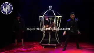Magic illusion B199 Fire Goblet Appearing Act.